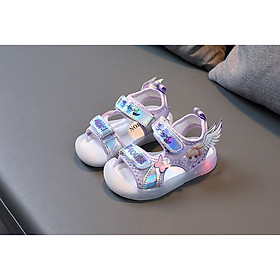 Giày sandal bé gái đèn led