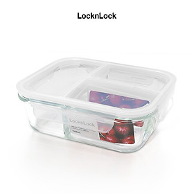 Mua Hộp thủy tinh LocknLock BLANC bảo quản thực phẩm 3 ngăn 1040ml LLG1203	 - Hàng chính hãng  chịu nhiệt cao  có ngăn - JoyMall
