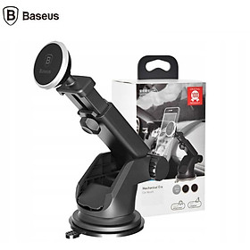 Mua Bộ Gía đỡ điện thoại trên xe hơi  ô tô đặt taplo cao cấp thương hiệu Baseus SULX - 2 màu: Vàng và Bạc - Hàng Nhập Khẩu