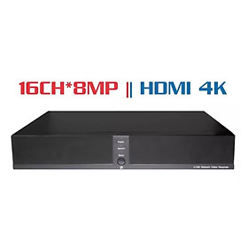 Đầu ghi hình NVR Elitek 16 kênh IP 8M, chuẩn 4K IEP8216