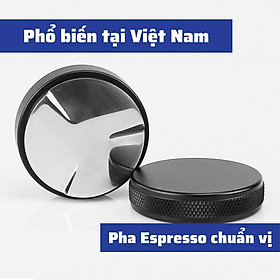 Mua Tamper Dụng Cụ nén cà phê Espresso OCD cao cấp Inox 304 đường kính 49-51-53-58mm trọng lượng lên tới 700g bảo hành 1 năm