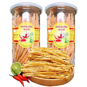 (COMBO 2 HŨ) KHÔ CÁ THIỀU CẮT SỢI TẨM VỊ THƠM NGON TÂN LỘC PHÁT - 400G