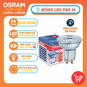 Hình ảnh Bóng đèn rọi LED PERFORMANCE PAR16 36° 7.5W 230V CRI 90 GU10 Dimmable OSRAM - LEDVANCE