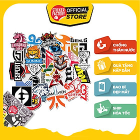 Esport Logo - Set 30 sticker hình dán
