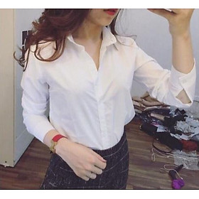 Áo sơ mi trắng nữ không nhăn