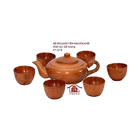 Mua Bộ ấm chén gỗ Hương tiện nguyên khối