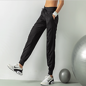 Quần Tập Yoga Nữ Sọc Plus SizeLoose Thể Thao Nữ Tập Gym Nữ Quần Tập Điều Khiển Chạy Bộ Quần Nữ Quần Thể Dục YDK07 - 2XL fit 70-80kg
