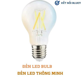 Bóng đèn led bulb giả dây tóc chui E27-4,5W siêu tiết kiệm điện kết nối bluetooth