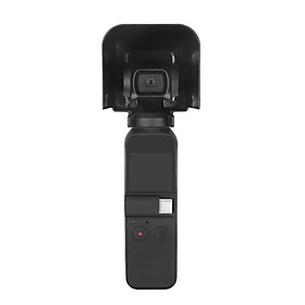 Sunnylife Camera Lock Lens Cover Sunshade Hood Caps Guard Gimbal Protector For DJI OSMO Pocket Accessories - Black