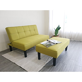 Sofa bed 3 trong 1 đa năng Juno sofa màu xanh lá