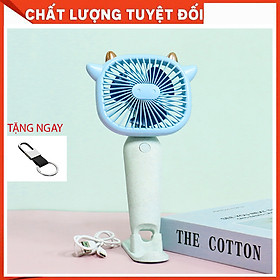 Mua Quạt cầm tay mini - 3 chế độ  tích điện tiện lợi  sử dụng mọi lúc mọi nơi  cầm tay