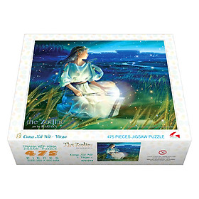 Tranh xếp Hình Tia Sáng Cung Xử Nữ Tia Sáng (475 Mảnh Ghép)