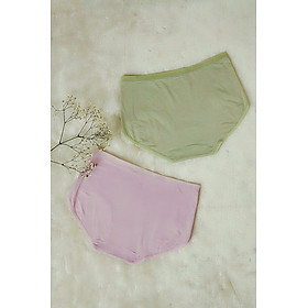 Quần lót nữ Jintana Thái cotton thun lạnh lưng cao mẫu trơn đơn giản