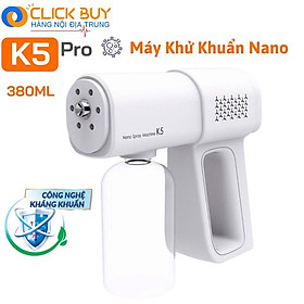 Mua Máy Xịt Khử Khuẩn Cầm Tay  Súng Phun Khử Khuẩn K5 Pro Cao Cấp   Súng phun tia uv diệt virut hiệu quả  sẵn hàng BH12tháng