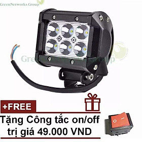 Đèn LED trợ sáng cho xe máy đi phượt