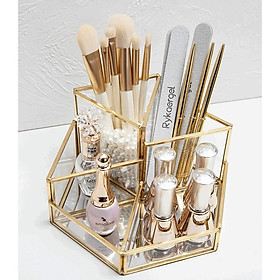 Mua Hộp đựng trang sức dụng cụ làm đẹp cho phái nữ GOLDEN MAKEUP BOX