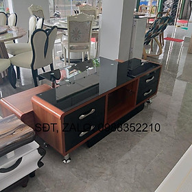 Mua Kệ tivi kính gỗ lạng nhập khẩu cao cấp TV203-16