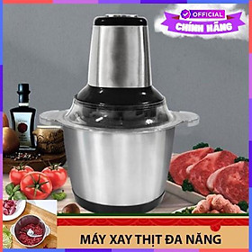 Mua Máy Xay Thịt Cối Inox Vouller Dung Tích 2L  Máy Xay Đa Năng 4 Lưỡi Có Thể Dùng Xay Hành Tỏi  Xay Tiêu Hoặc Các Loại Thực Phẩm - Hàng Chính Hãng