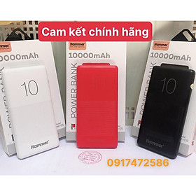 Sạc Dự Phòng Ham H05 10000mah, có tem chống giả, Hàng chính hãng