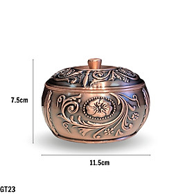 Mua Lư gạt tàn phong cách tân cổ điển sang trọng mang phong cách tân cổ điển - Chất liệu hợp kim kẽm mạ đồng GT23