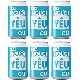 Bia Người Yêu Cũ - Package 6 lon xanh