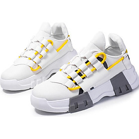 Men's Casual Wild Low Heel Lace Up Running Shoes