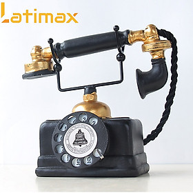 Mua Mô hình Điện Thoại Bàn Cổ Điển Trang Trí Bàn Làm Việc Phong Các Retro Hoài Cổ