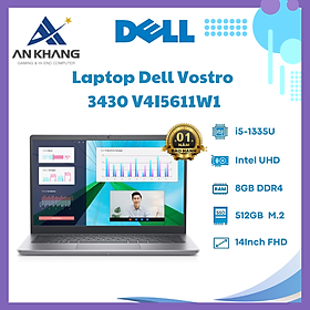 Mua Laptop Dell Vostro 3430 V4I5611W1 (i5 1335U/ 8GB/ 512GB SSD/ 14 inch FHD/ NoOS/ 1Y) - Hàng Chính Hãng - Bảo Hành 12 Tháng
