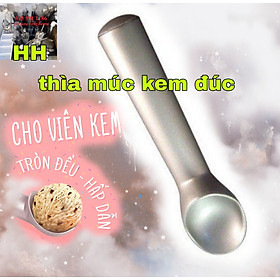 Mua Muỗng múc kem sữa chua trân châu gang đúc
