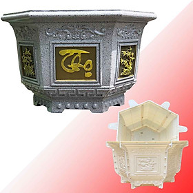 Khuôn Đúc Chậu ABS Lục Giác 70