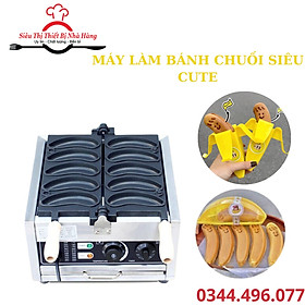 Mua Máy làm bánh hình quả chuối siêu cute khuôn 5 quả