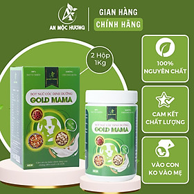 BỘT NGŨ CỐC DINH DƯỠNG GOLD MAMA 24 LOẠI HẠT 1KG (CHO MẸ BẦU, LỢI SỮA)