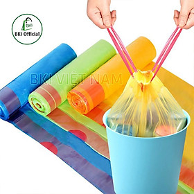 Mua Túi Đựng Rác Tự Phân Huỷ Có Dây Rút - 45x50 cm - 15 túi/cuộn -Sạch Sẽ An Toàn Môi Trường