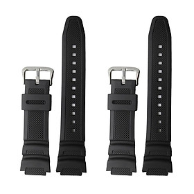 Watch Strap Replacement 2pcs For AE-1300 AE-1200 W-S200H W-800H W-216H