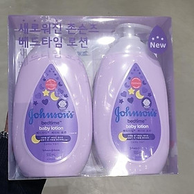 JOHNSONS Bedtime Baby Lotion 500ml x 2P