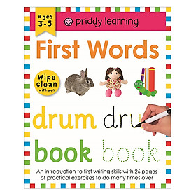 [Download Sách] First Words: Wipe Clean Workbooks