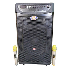Mua Loa kẹo kéo karaoke bluetooth Ronamax Mu15 (Đen) - Hàng nhập khẩu