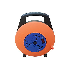Mua Ổ cắm kéo dài quay tay - cuộn dây kín kiểu xách tay XTD**-10A LiOA