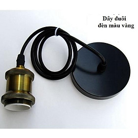 Mua Dây Đui Đèn Thả Cổ Điển E27 1 Mét  Đui Đèn Ốp Trần Trang Trí Phòng (Chưa bóng) Hàng Chính Hãng