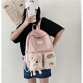 Balo nữ đi học giá rẻ thời trang cá tính cao cấp cute dễ thương LUKAMO BL131