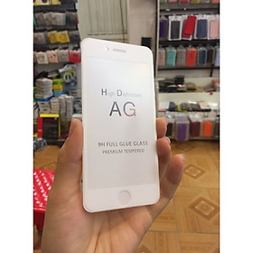 KÍNH CƯỜNG LỰC NHÁM CHỐNG VÂN TAY FULL MÀN CAO CẤP DÀNH CHO IPHONE 6 ĐẾN XS MAX