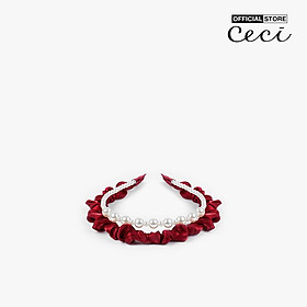 CECI - Băng đô cài tóc nữ bọc vải phối sang trọng CC6-03000097