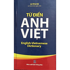 Hình ảnh ￼Sách - Từ Điển Anh - Việt (bìa cứng)