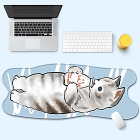 Miếng Lót Chuột Lót Bàn Phím Chơi Game Mouse Pad Kích Thước 75x30cm Hình Hoạt Hình Animals Cute