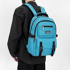 Balo trung học nhiều ngăn tiện lợi Xbags Sea ​​Blue Xb 3201