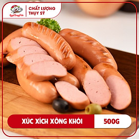 Xúc xích xông khói 9-10cm 50g Smoked sausage500GR PE