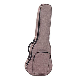 21'' Soprano Ukulele Gig Bag 4 String Guitar Backpack w/ Accessory Pocket