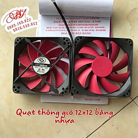 Mua Quạt thông gió 12x12cm 12VDC  0.16A. 1.92w