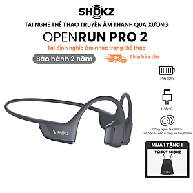 Mua  MỚI  Tai Nghe Bluetooth Thể Thao Truyền Âm Thanh Qua Xương SHOKZ OPENRUN PRO 2 S820 - Bảo Hành 2 Năm - Hàng Chính Hãng