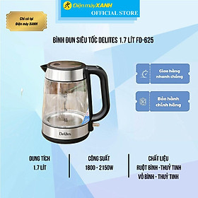 Mua Bình đun siêu tốc Delites 1.7 lít FD-625 - Hàng Chính Hãng